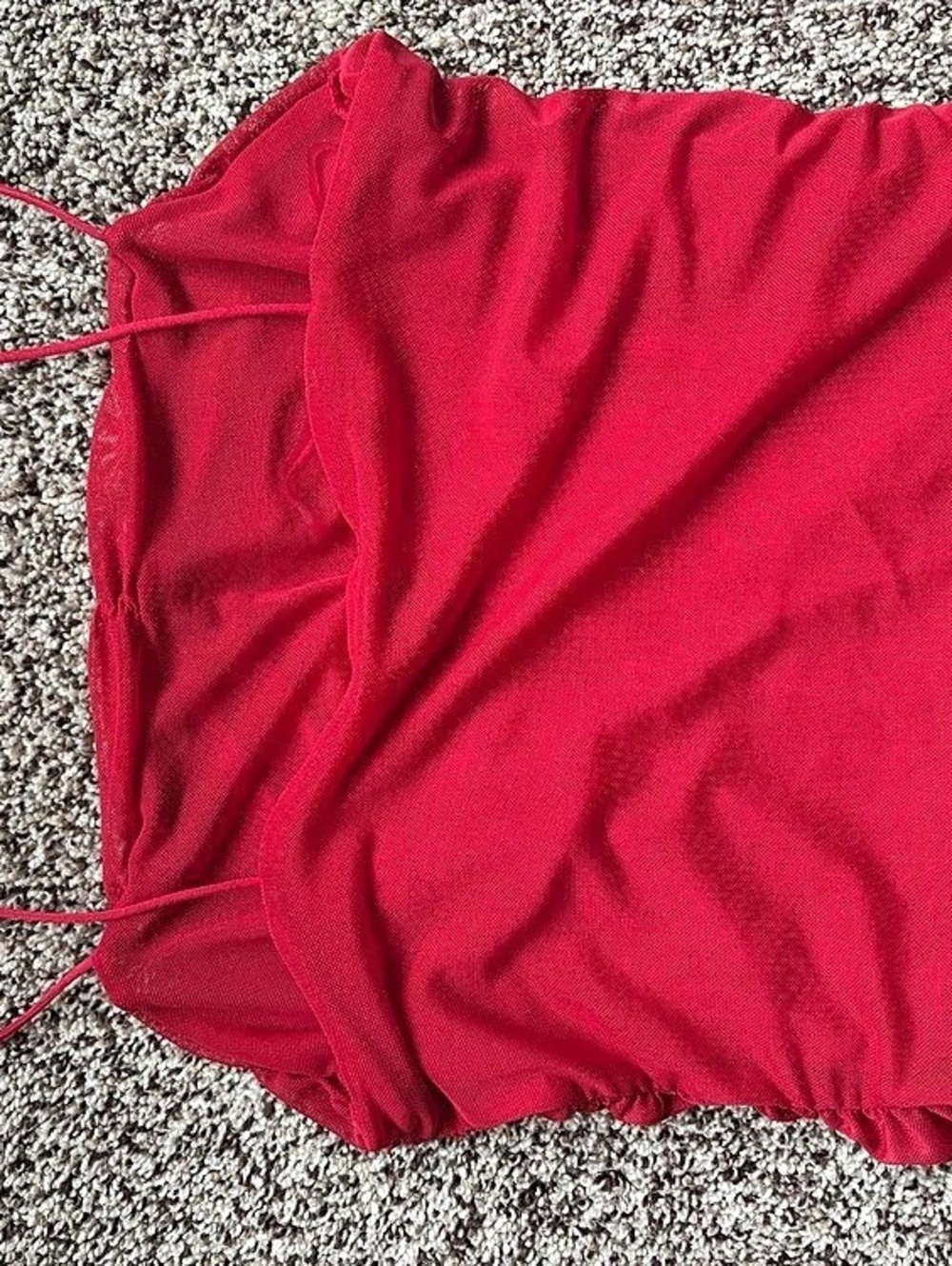Red crop top Rue21 - Picture 2 of 2